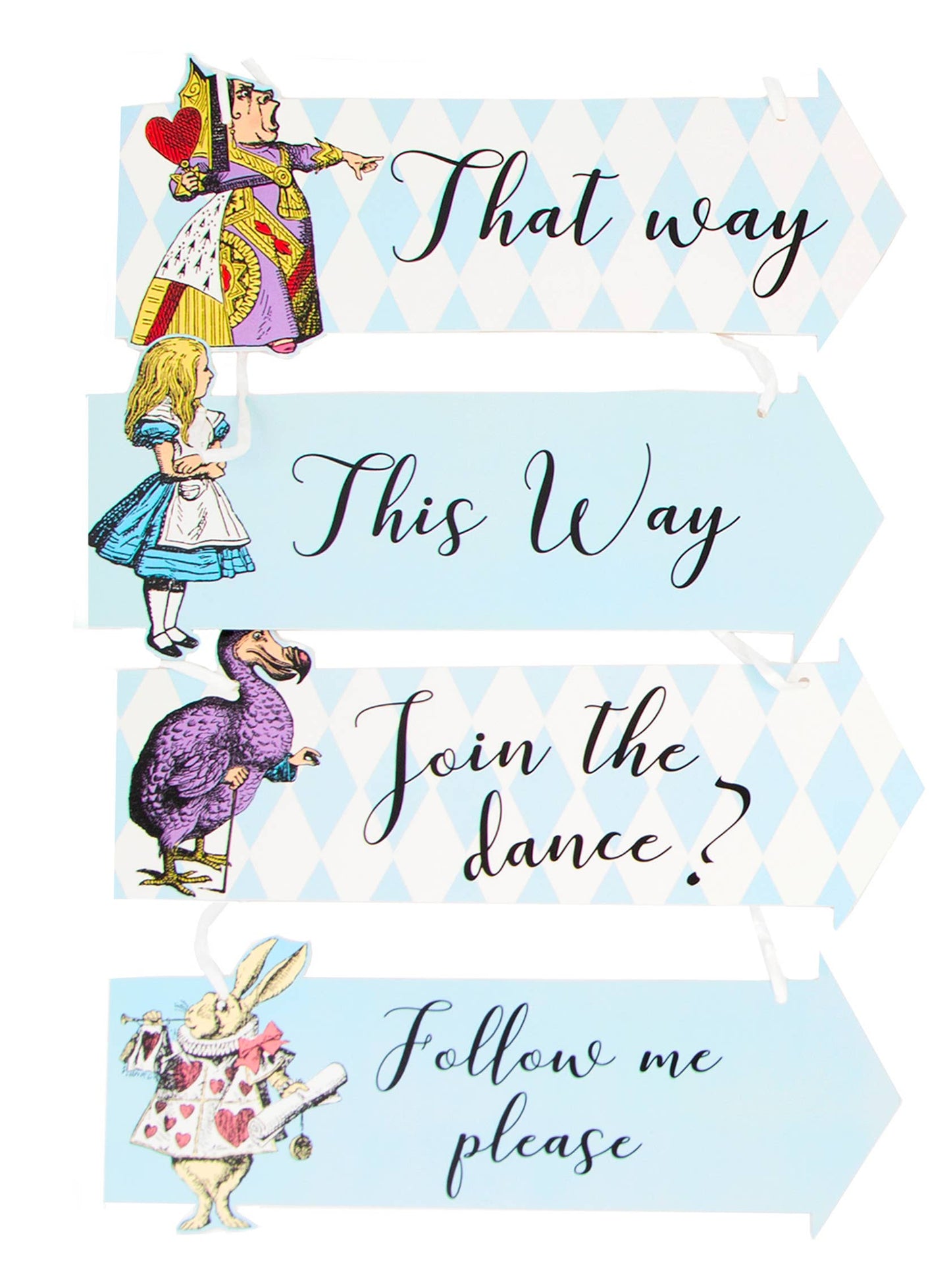 Alice in Wonderland Signs