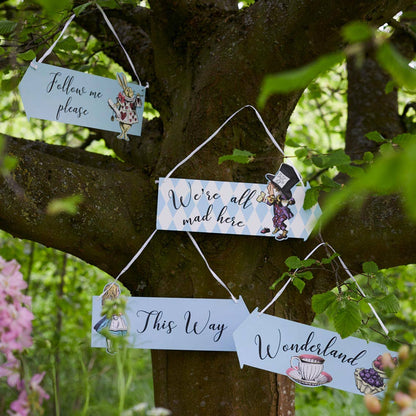 Alice in Wonderland Signs