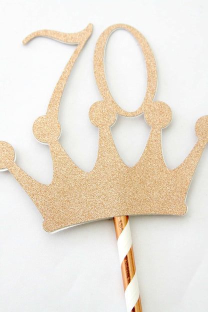 70th Birthday Cake Topper