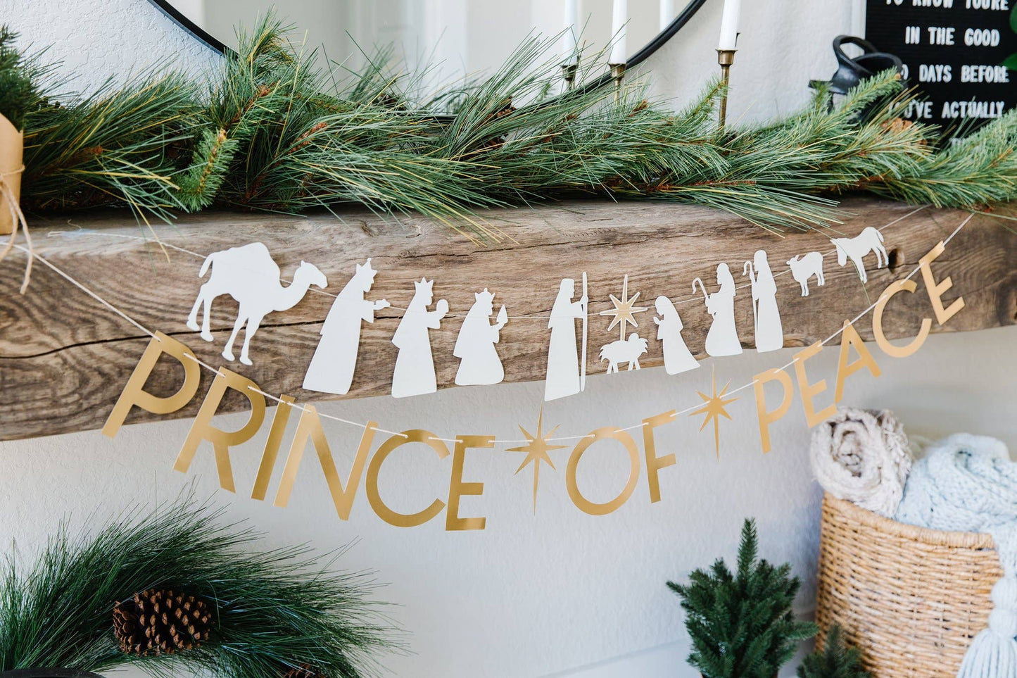 Nativity Garland