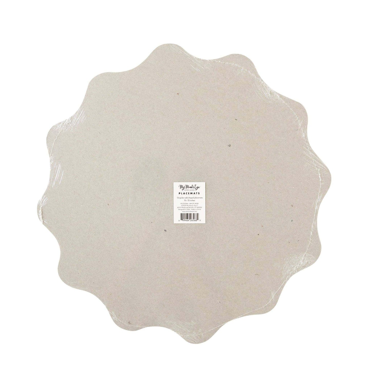 Spider Web Paper Placemat