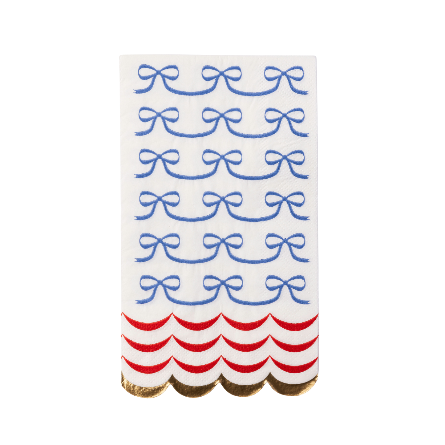 Americana Bows Dinner Napkins