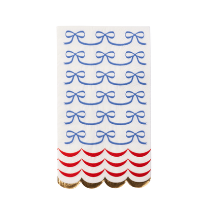 Americana Bows Dinner Napkins