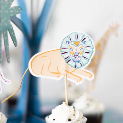 Safari Cupcake Toppers