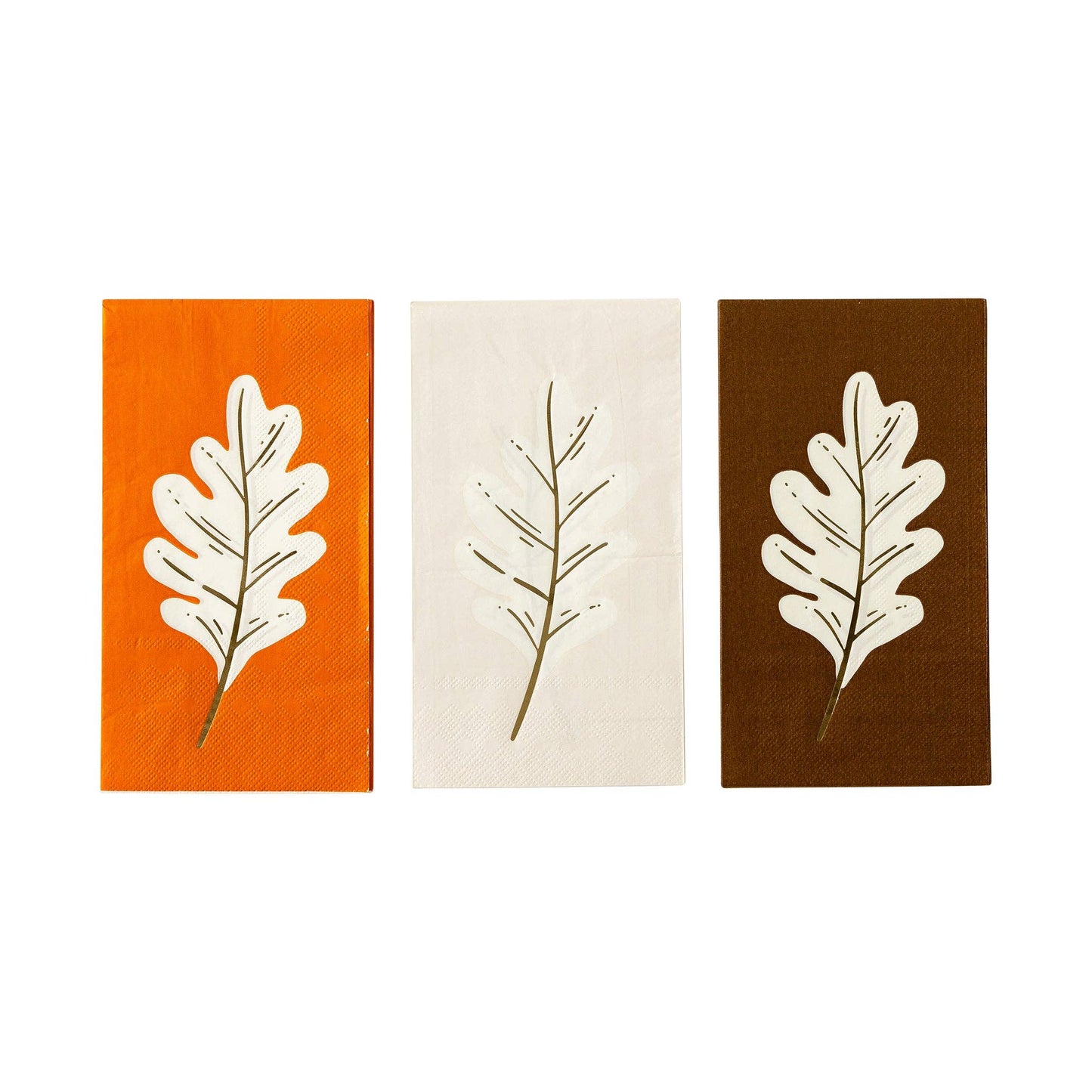 Friendsgiving Essentials - Oak Leaf Fall Dinner Napkins for Thanksgiving Gathering