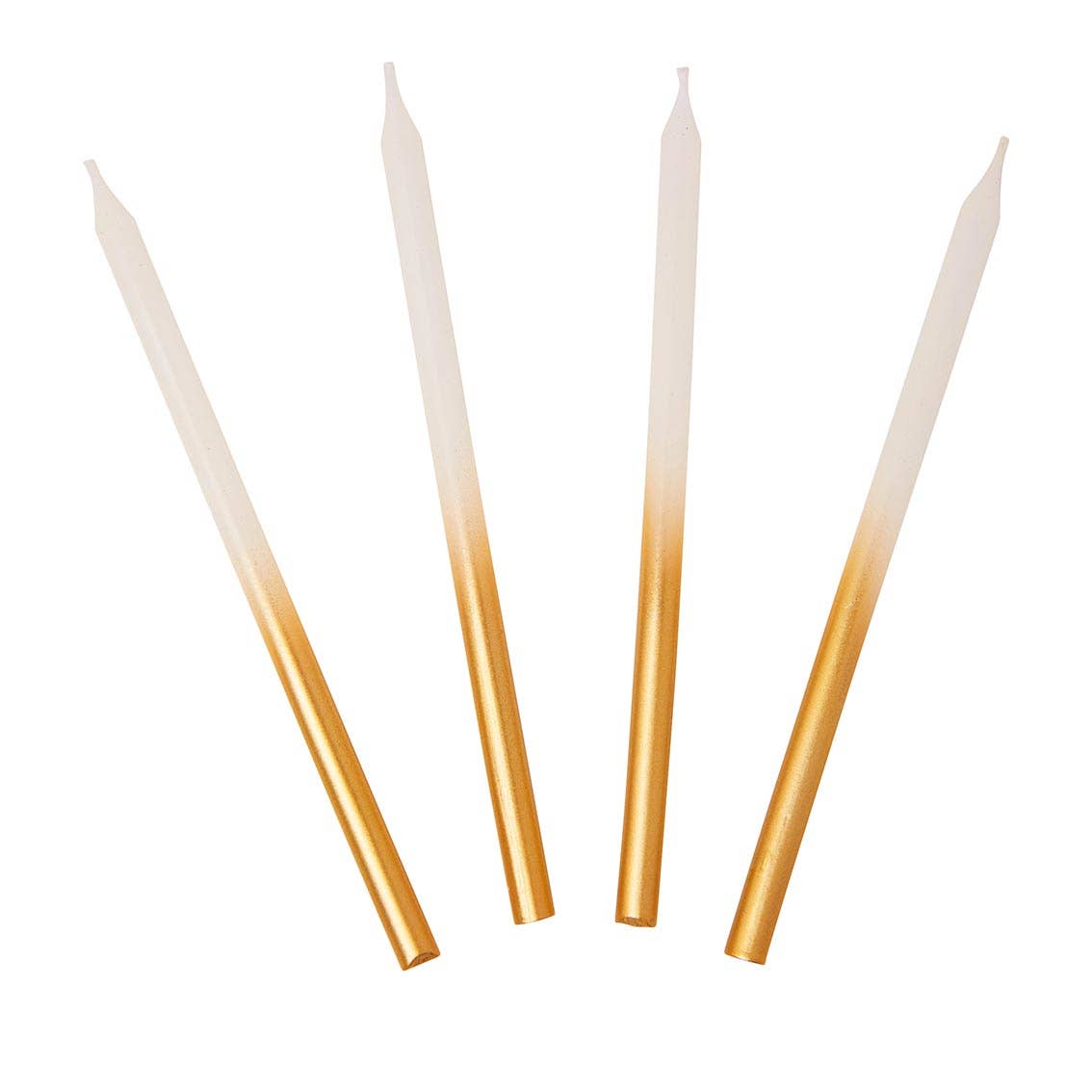 Gold Ombre Birthday Candles