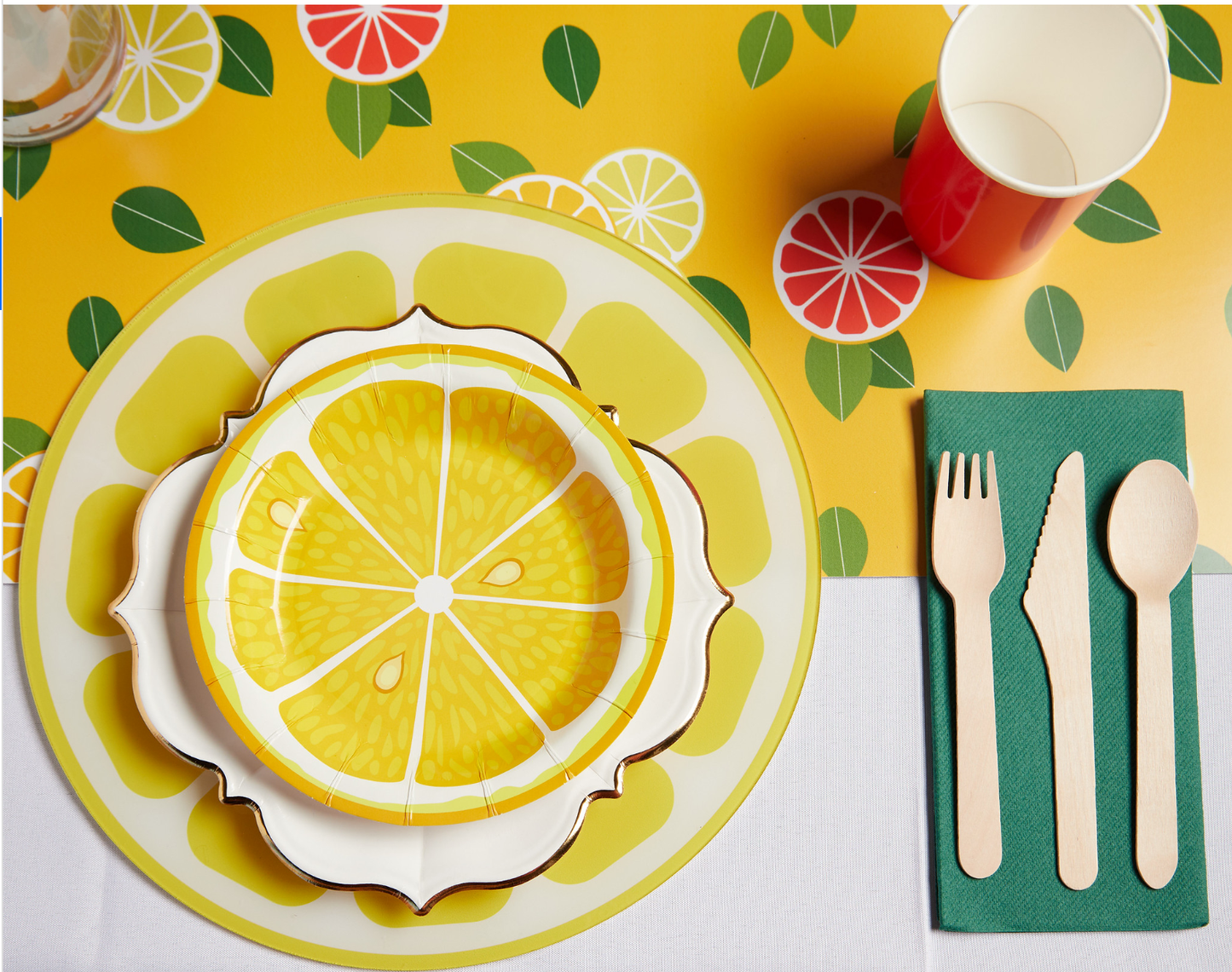 Citrus Fruits Table Runner