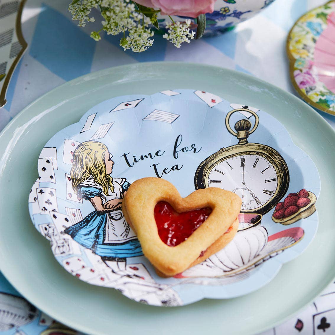 Alice in Wonderland Paper Plates