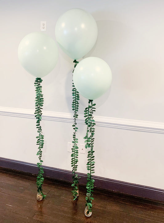 Emerald Green Leaf Ribbon
