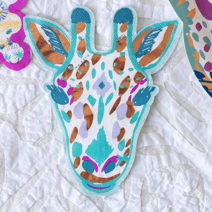 Giraffe Safari Party Napkins