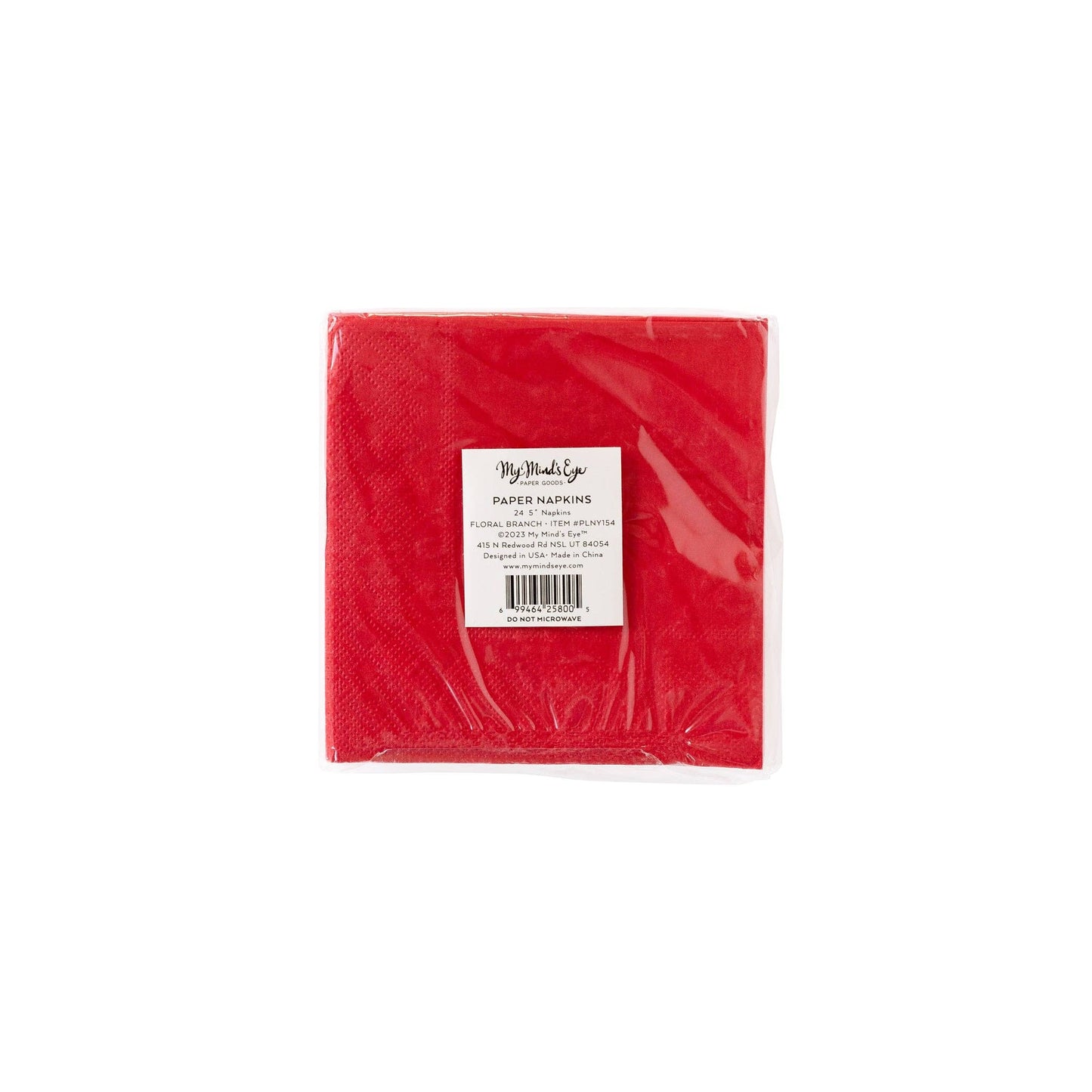 Cherry Blossom Lunar New Year Cocktail Napkins