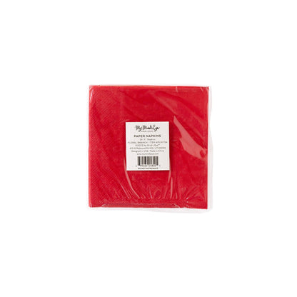 Cherry Blossom Lunar New Year Cocktail Napkins