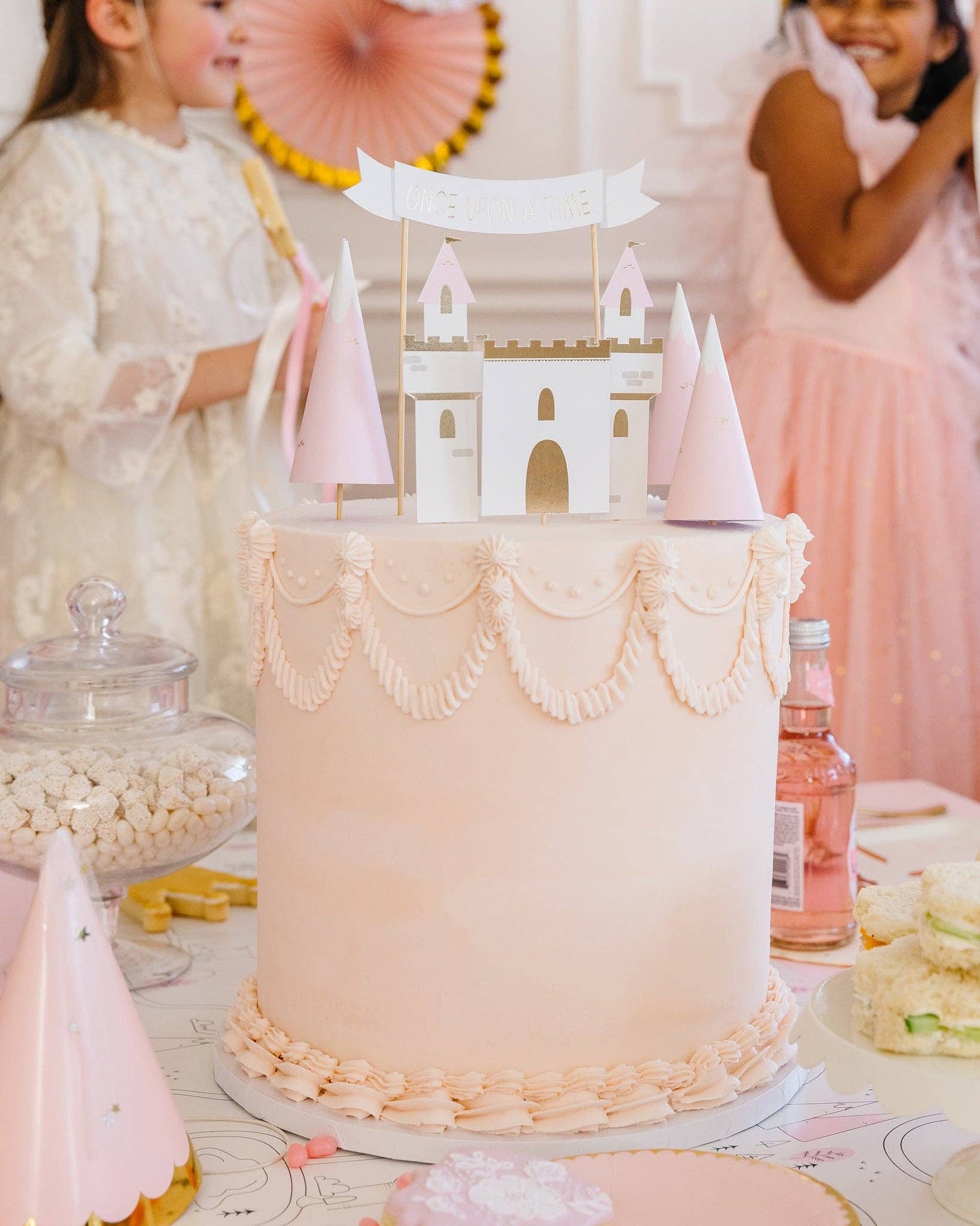 Princess Castle Cake Topper Set