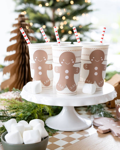 Gingerbread Man Coffee To Go Cups