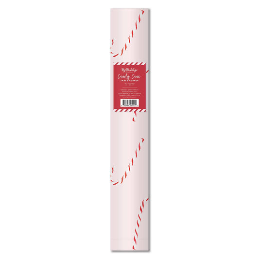 Candy Cane Paper Table Runner