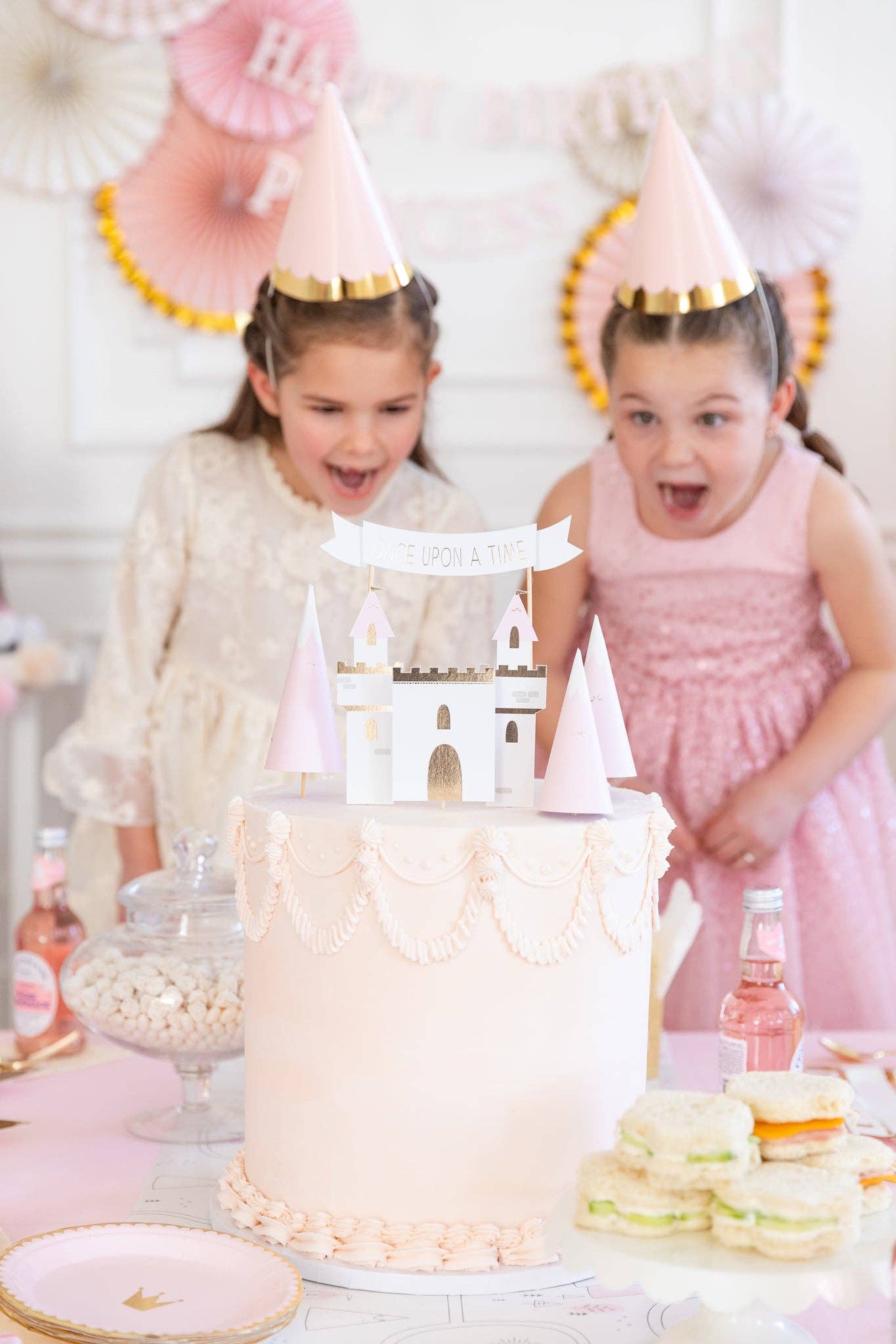 Princess Castle Cake Topper Set