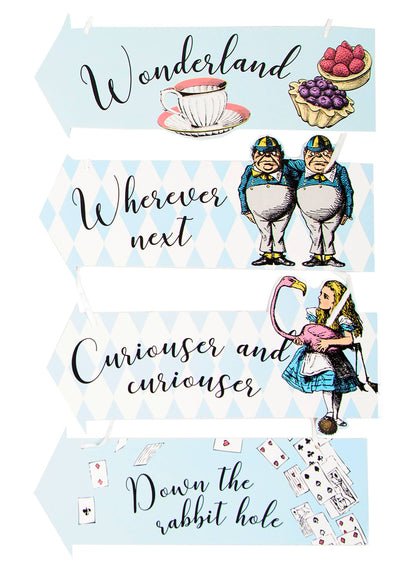 Alice in Wonderland Signs