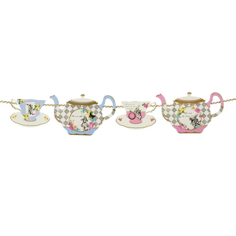 Tea Party Teapot Banner