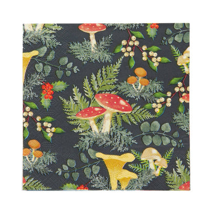 Woodland Mushroom  Napkins