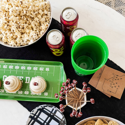 Football Game Day Snack Bowl — Reusable Melamine Chip & Serving Bowl for Tailgates