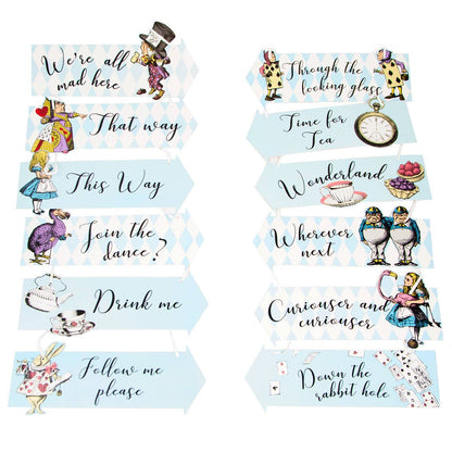 Alice in Wonderland Signs