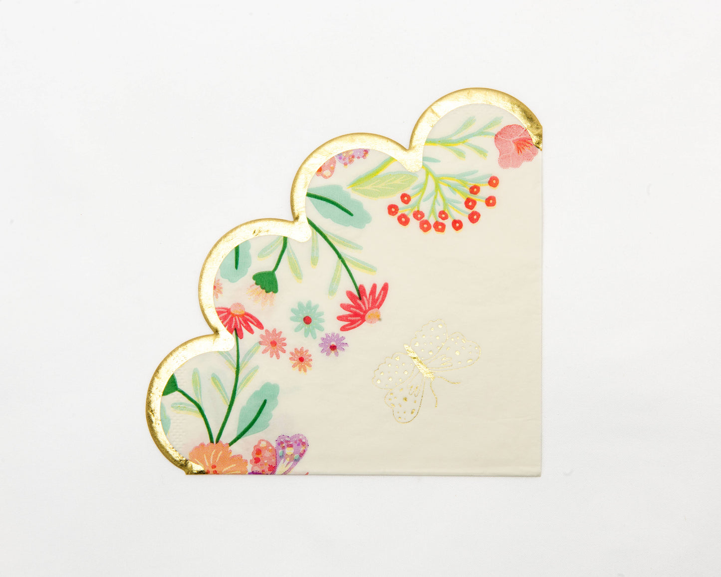 Tea Party Scalloped Napkins
