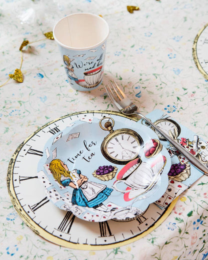 Alice in Wonderland Paper Plates