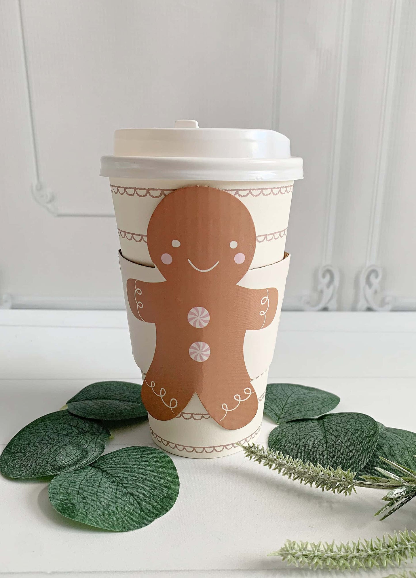 Gingerbread Man Coffee To Go Cups