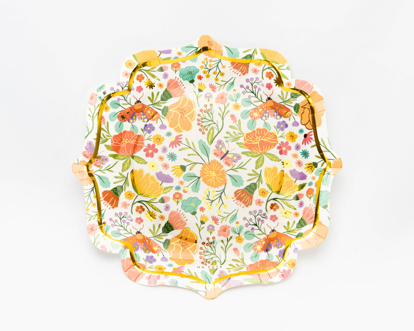 Fancy Tea Party Plates - 4 Designs