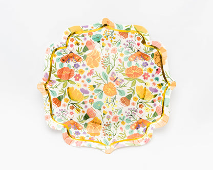 Fancy Tea Party Plates - 4 Designs