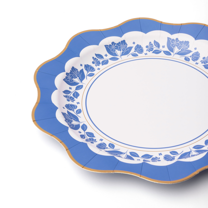Belle Blue Toile Dinner Plates