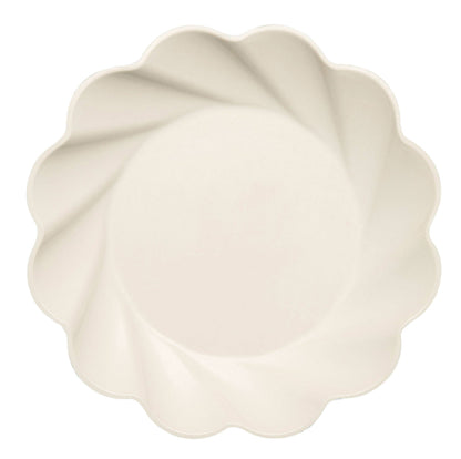 Cream Compostable Dinner Plate