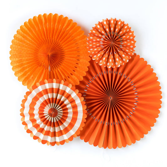Little Cutie Orange Backdrop Fans