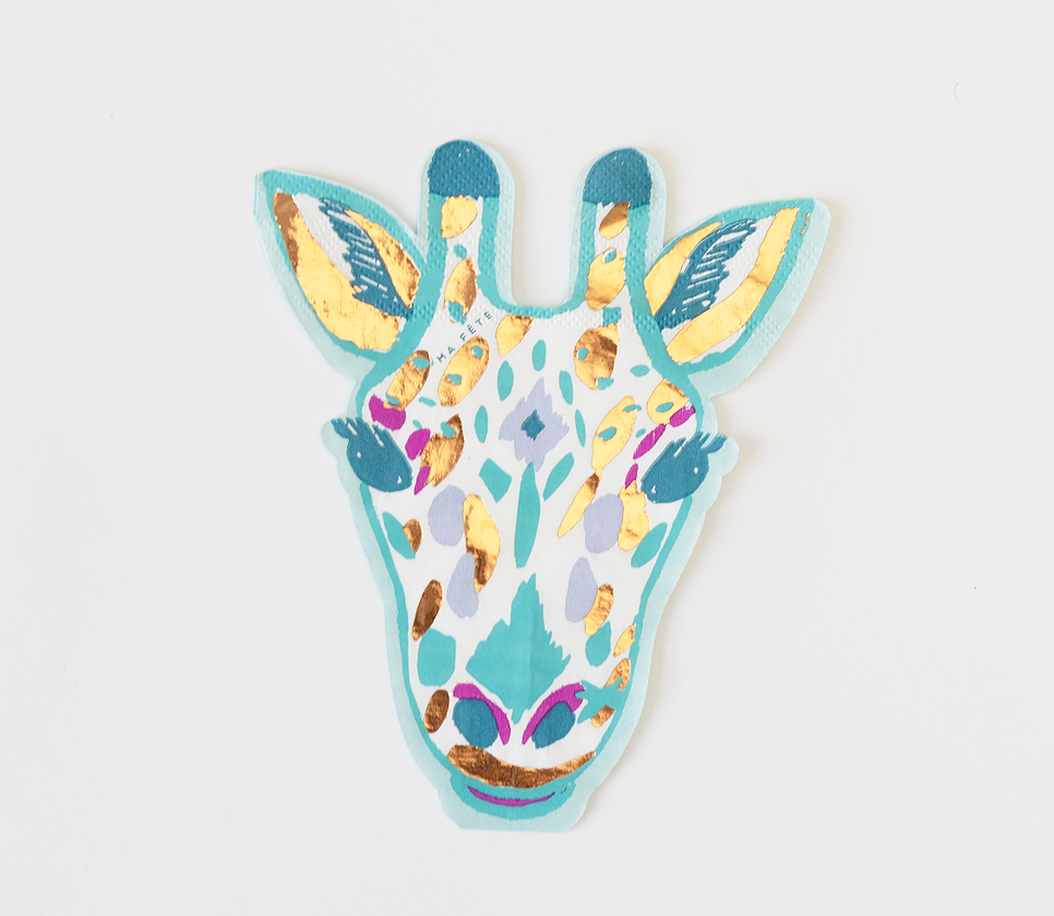 Giraffe Safari Party Napkins