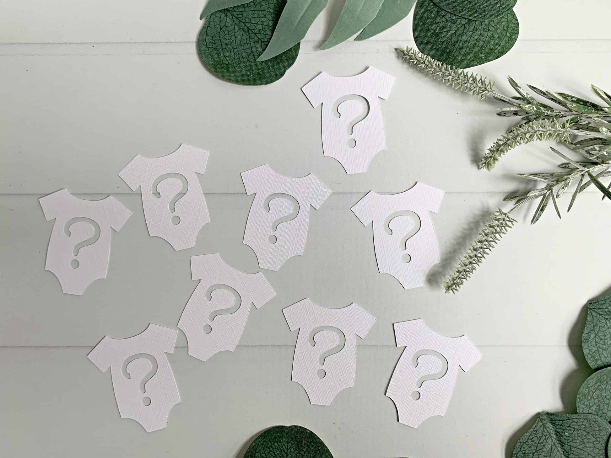 These adorable onesies are the perfect addition to your gender reveal party, adding an element of surprise and whimsy to the special occasion.