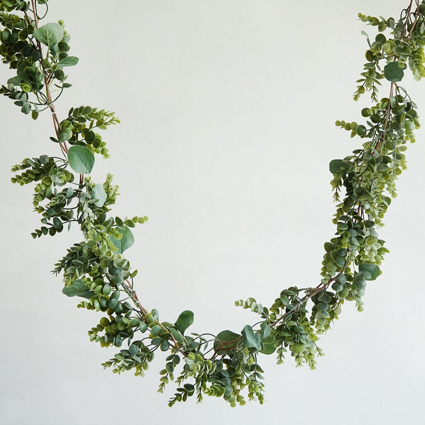 Eucalyptus and Boxwood Garland