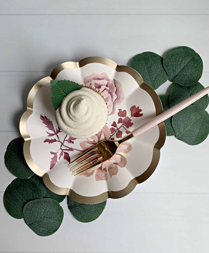 Moody Fall Floral Appetizer and Dessert Bowls