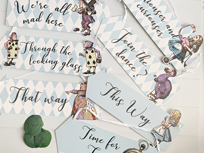 Alice in Wonderland Signs