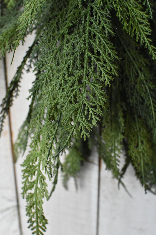 36" Faux Cedar Tear Drop | EnFete Party
