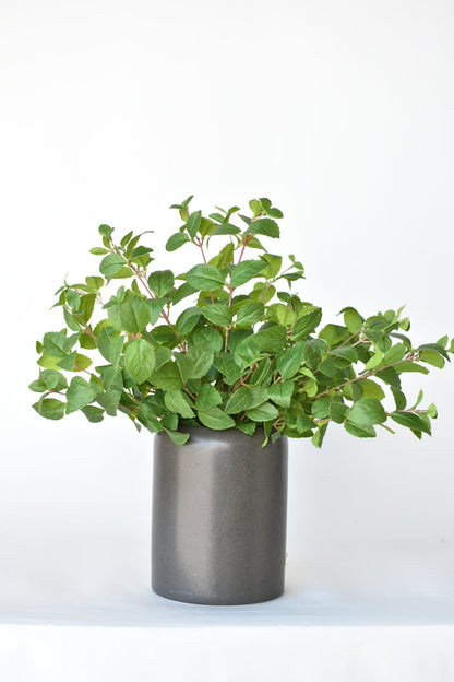 17" Faux Greenery Bush