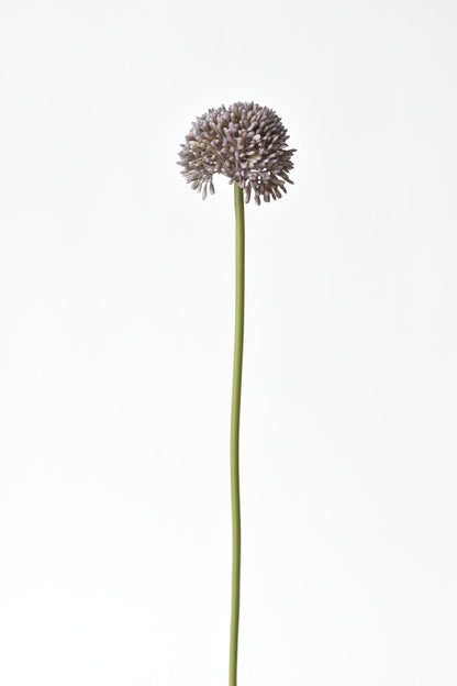 17.5" Faux Purple Allium Spray Stem