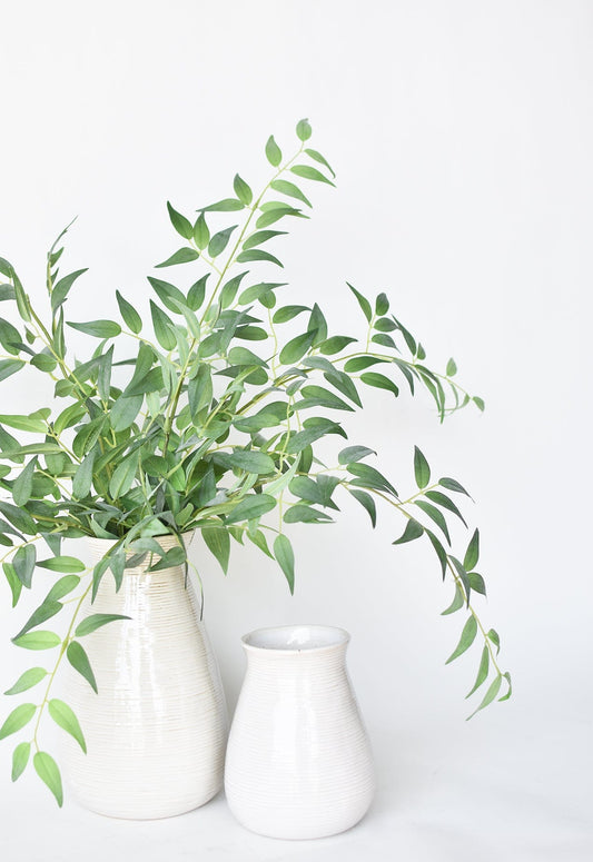 36" Faux Italian Ruscus Stem