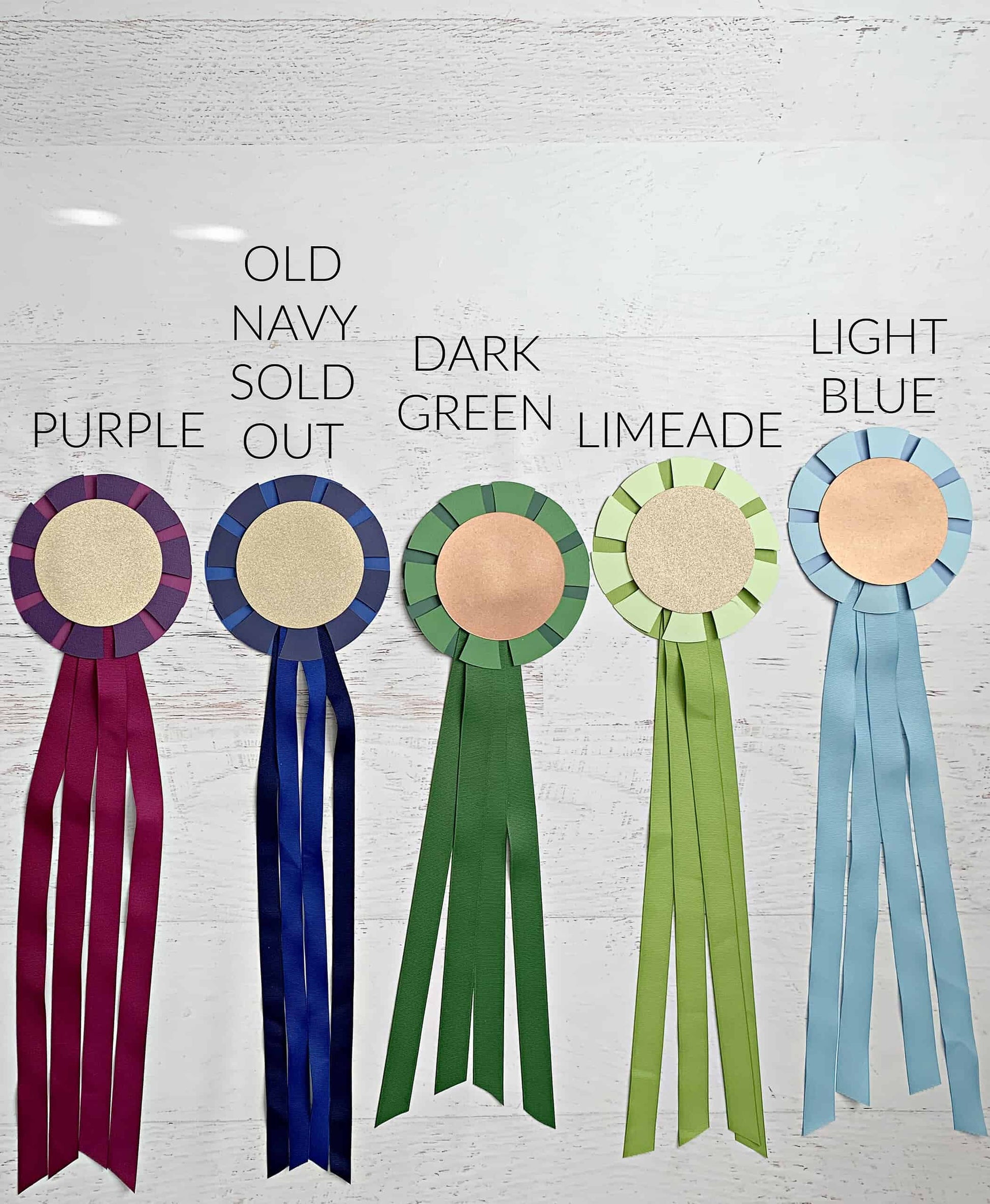 Kentucky Derby Horse Show Ribbon banner for a Derby Bridal shower or Derby Day Party