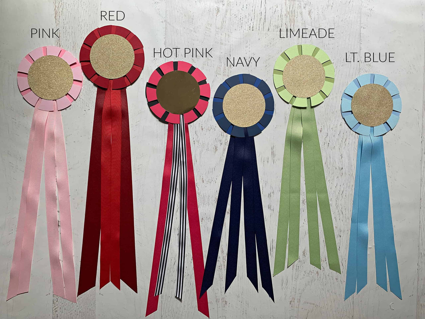 Kentucky Derby Horse Show Ribbon banner for a Derby Bridal shower or Derby Day Party