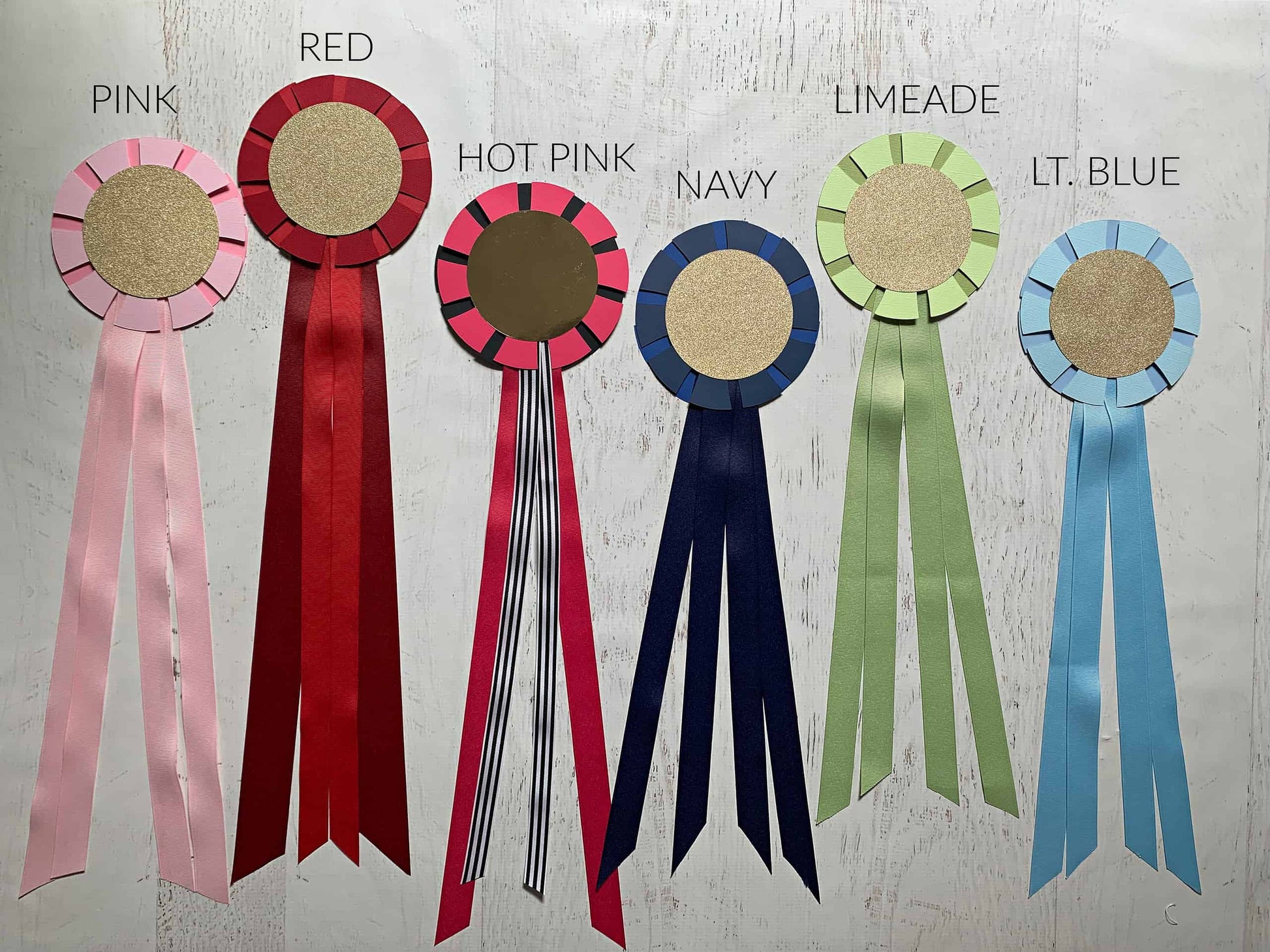 Kentucky Derby Horse Show Ribbon banner for a Derby Bridal shower or Derby Day Party