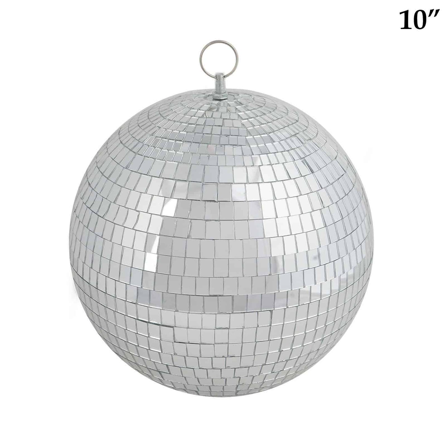 10 inch mirrored disco ball