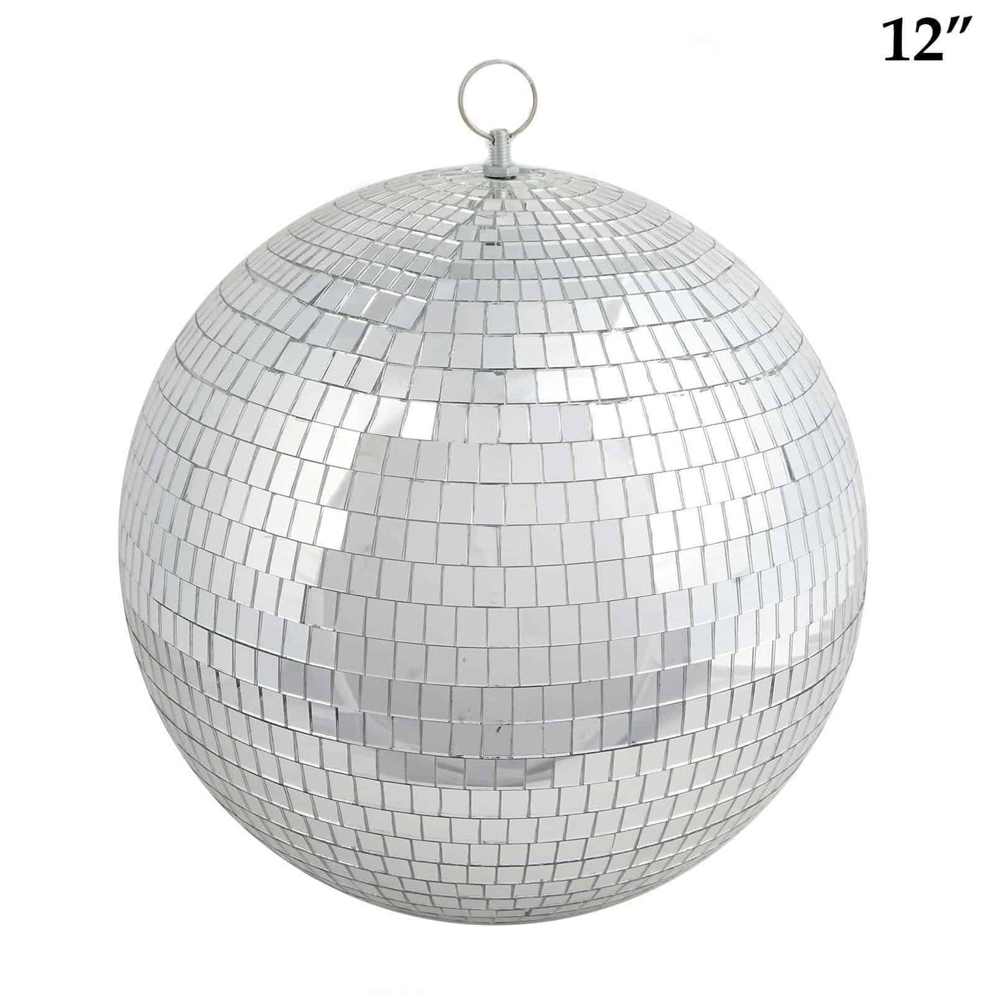 12 inch mirrored disco ball