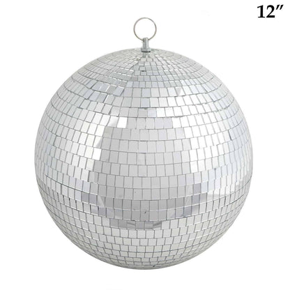 12 inch mirrored disco ball