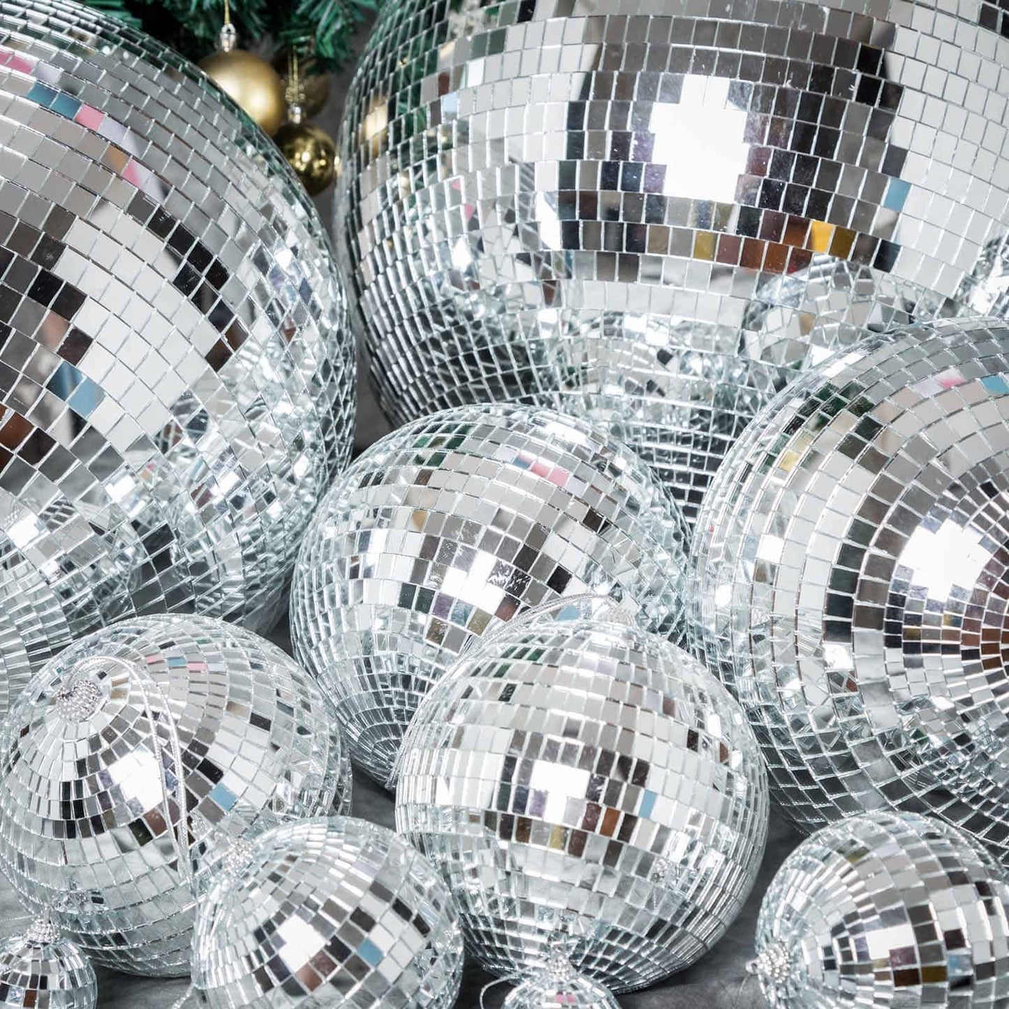 Mirrored Disco Balls & Ornaments