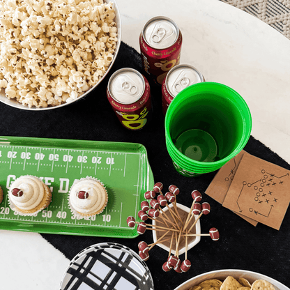 Football Game Day Snack Bowl — Reusable Melamine Chip & Serving Bowl for Tailgates | EnFete Party